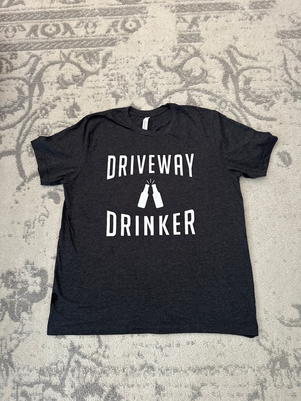 Bella Canvas  Crewneck T‑Shirt - Dark Heather Gray